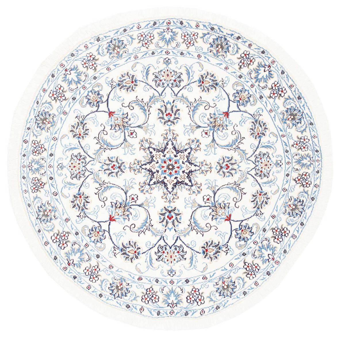 Persisk matta Nain 149x137 149x137, Persisk matta Knuten för hand