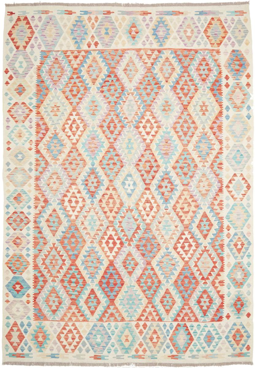 Afghanischer Teppich Kelim Afghan 295x215 295x215, Perserteppich Handgewebt