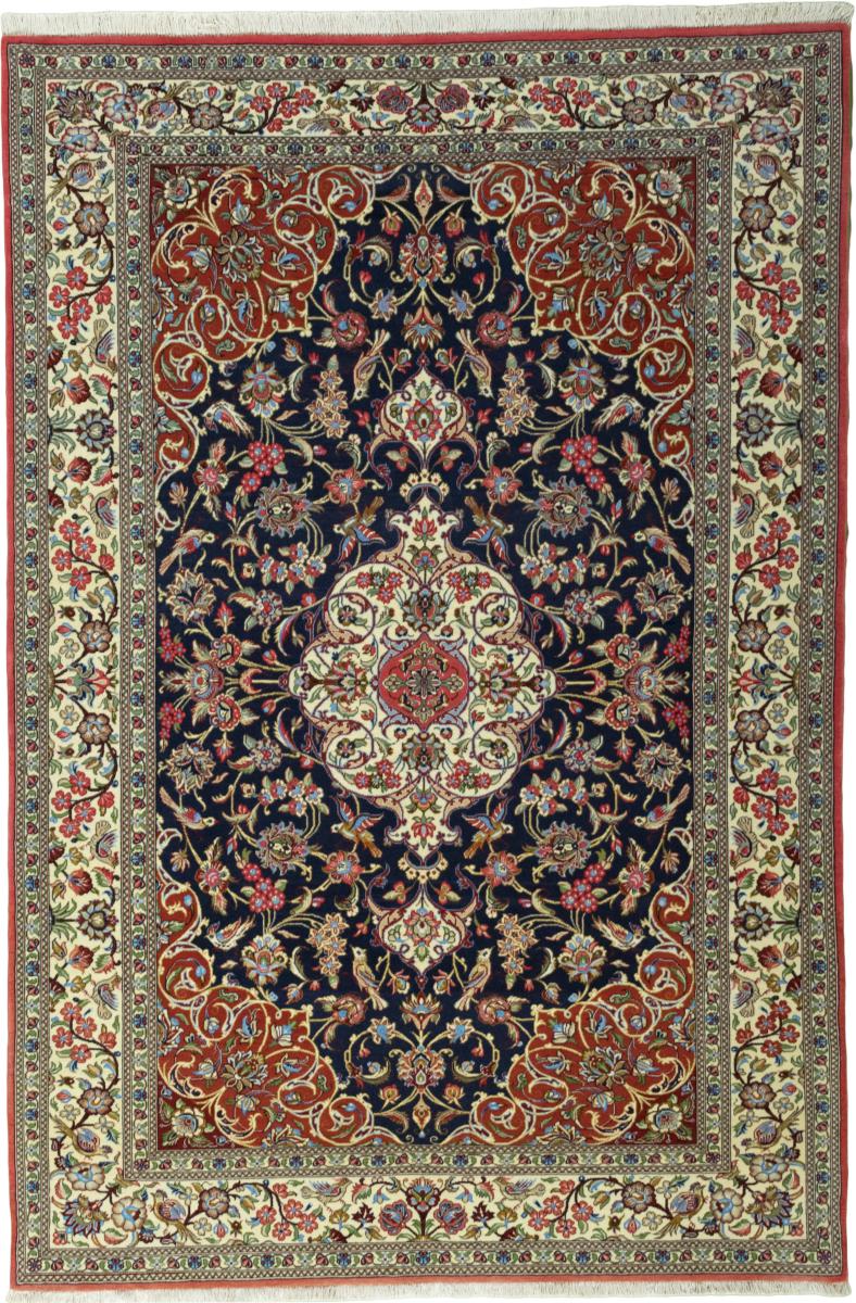 Persian Rug Qum 209x141 209x141, Persian Rug Knotted by hand