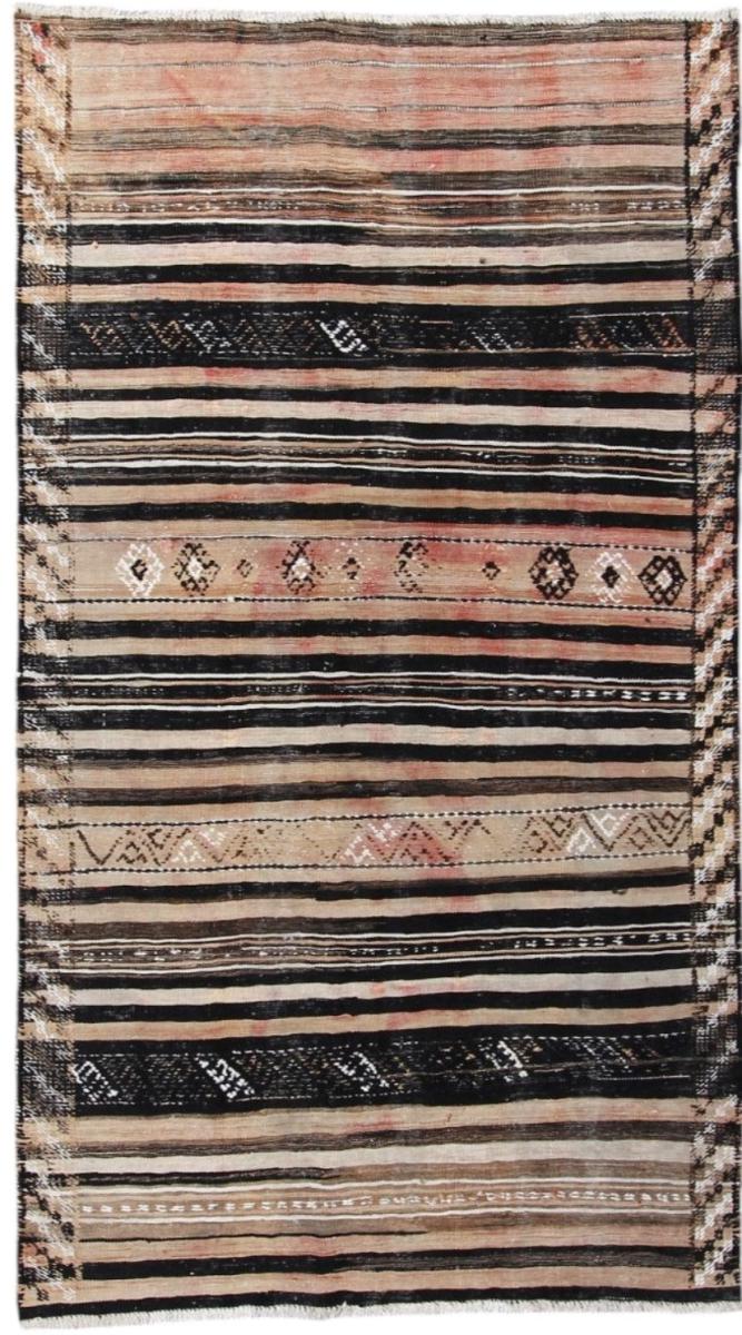 Persian Rug Kilim Fars Antique 254x139 254x139, Persian Rug Woven by hand