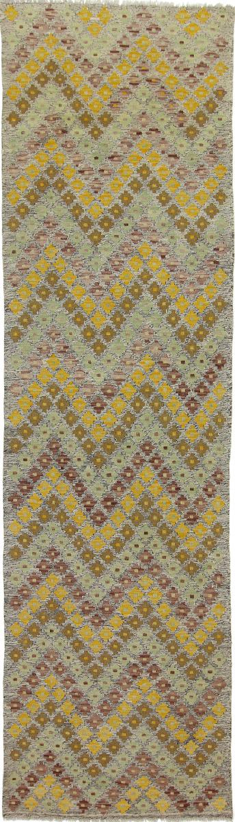 Tapete afegão Kilim Afegão Heritage 291x81 291x81, Tapete persa Tecido à mão