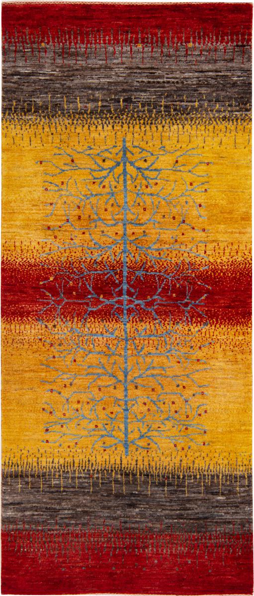 Persian Rug Persian Gabbeh Loribaft Nowbaft 197x84 197x84, Persian Rug Knotted by hand