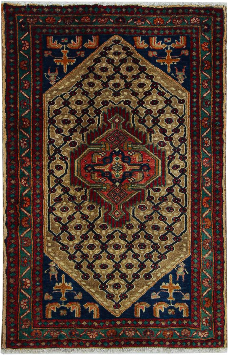 Persisk tæppe Koliai 126x83 126x83, Persisk tæppe Knyttet i hånden