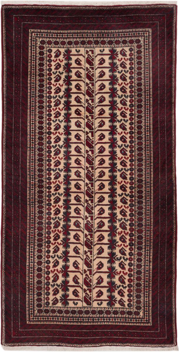 Tappeto persiano Beluch 192x97 192x97, Tappeto persiano Annodato a mano