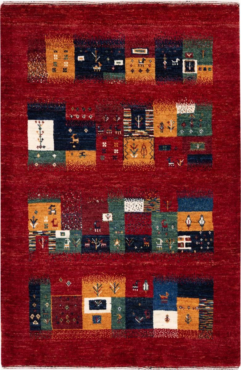 Perzisch tapijt Perzisch Gabbeh Loribaft Nowbaft 129x84 129x84, Perzisch tapijt Handgeknoopte