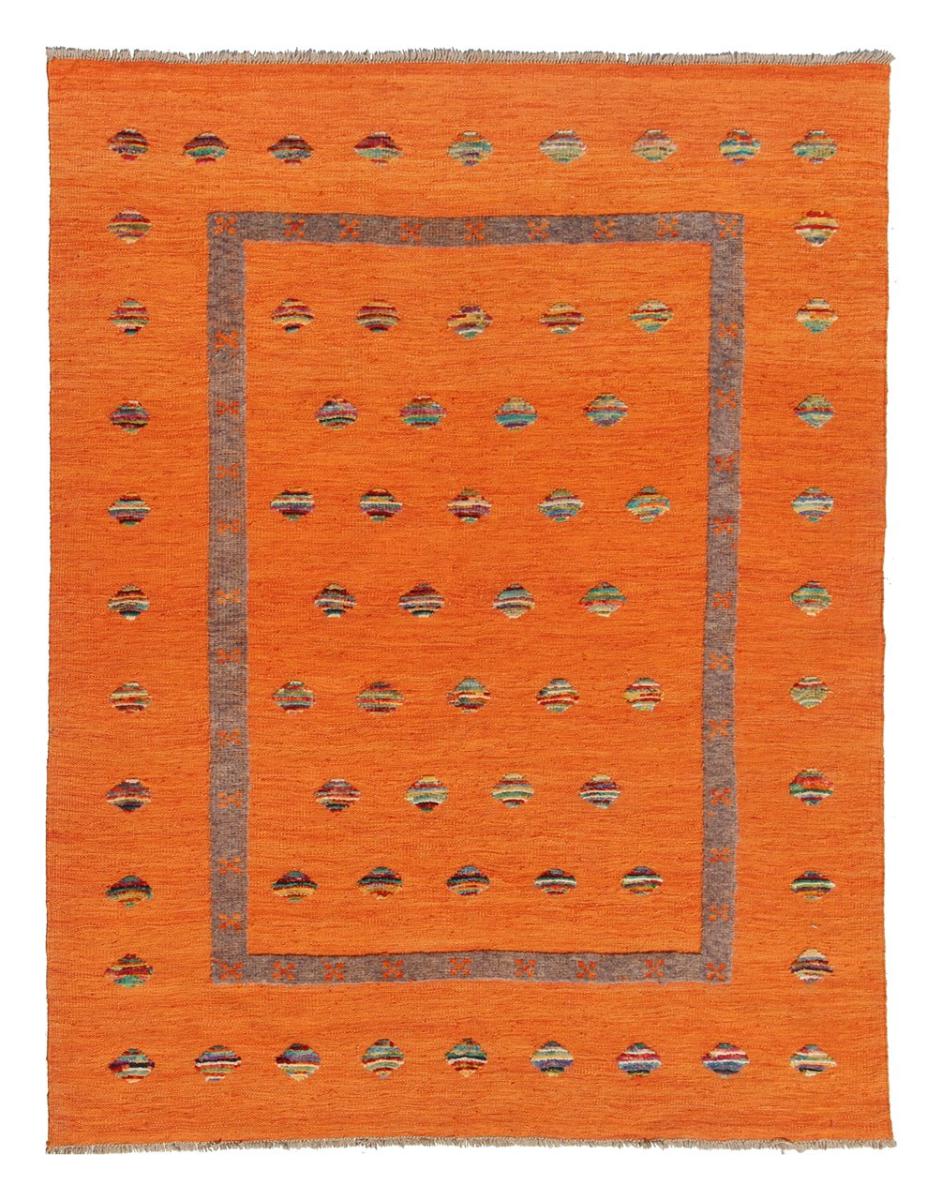 Alfombra afgana Kilim Afghan Nimbaft Edition 198x150 198x150, Alfombra persa Tejido a mano