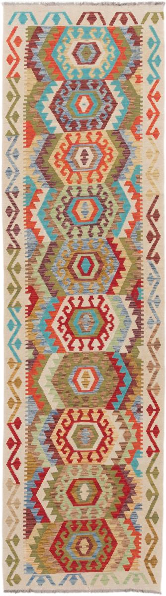 Afgán szőnyeg Kilim Afgán 303x83 303x83, Perzsa szőnyeg szőttesek