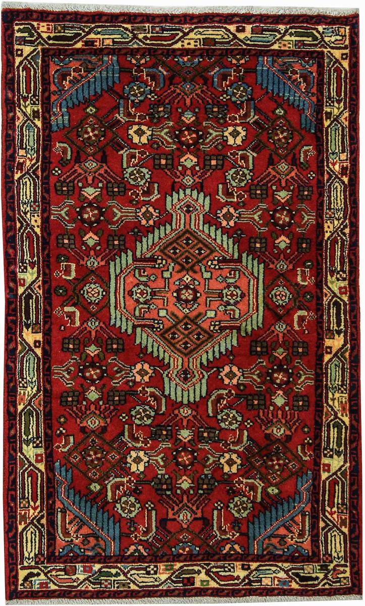 Tappeto persiano Hamadan 137x82 137x82, Tappeto persiano Annodato a mano