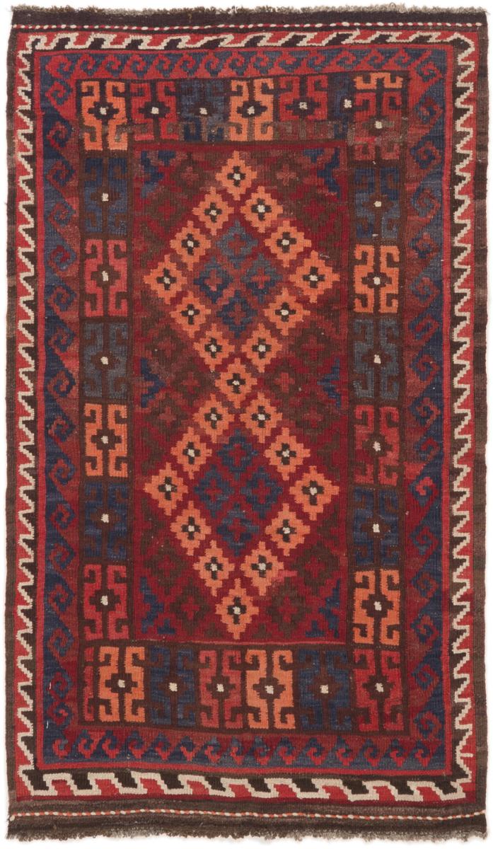 Tapete afegão Kilim Afegão Antigo 145x84 145x84, Tapete persa Tecido à mão