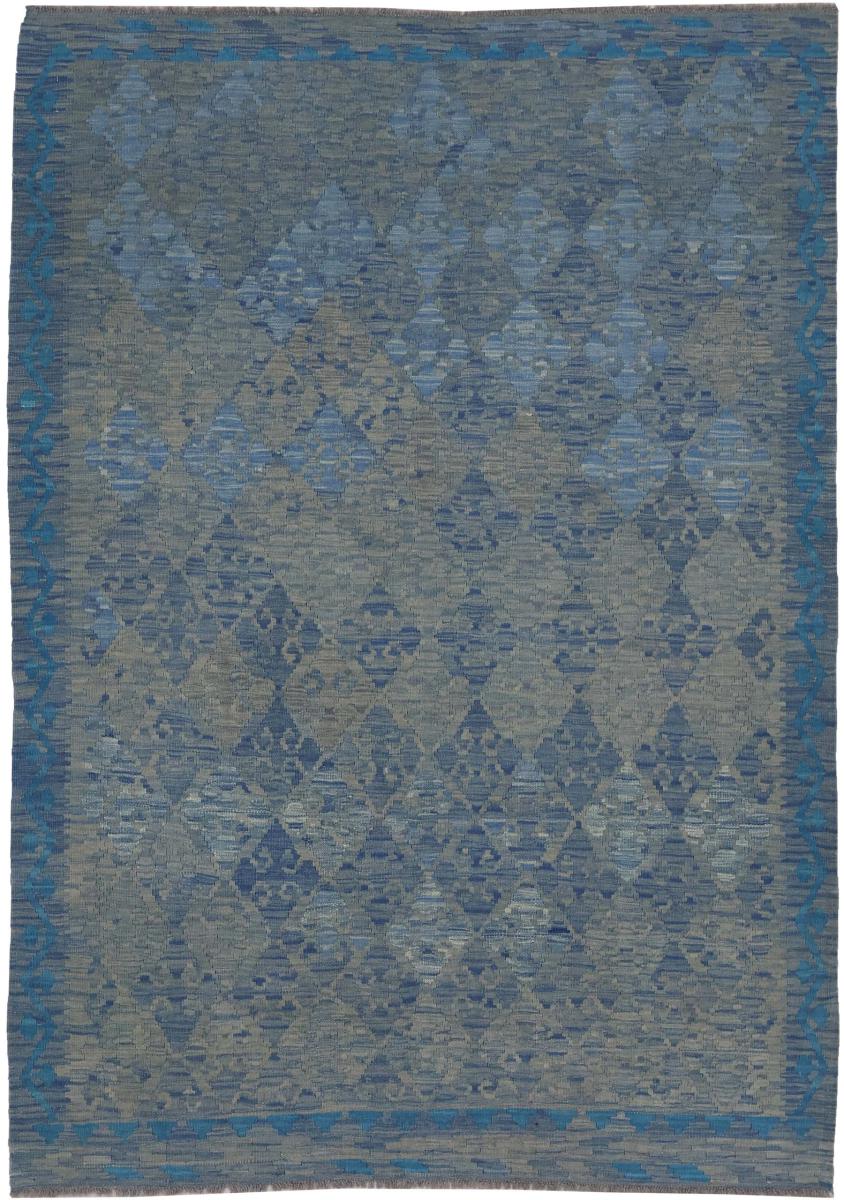 Afghanischer Teppich Kelim Afghan 242x173 242x173, Perserteppich Handgewebt