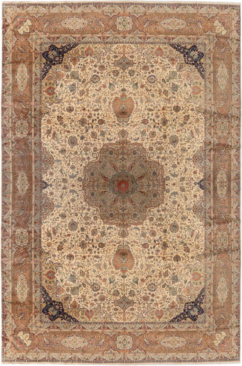 Tapete persa Tabriz 582x388 582x388, Tapete persa Atado à mão