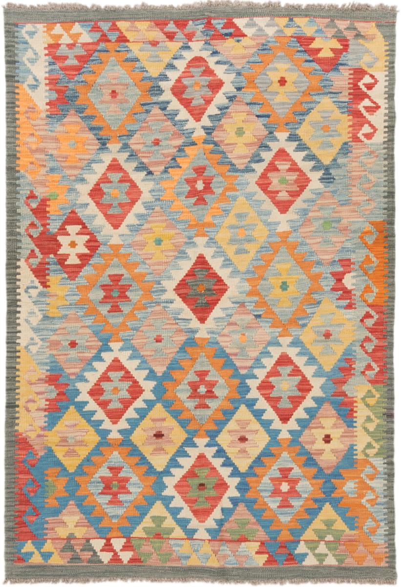 Afgán szőnyeg Kilim Afgán 179x126 179x126, Perzsa szőnyeg szőttesek