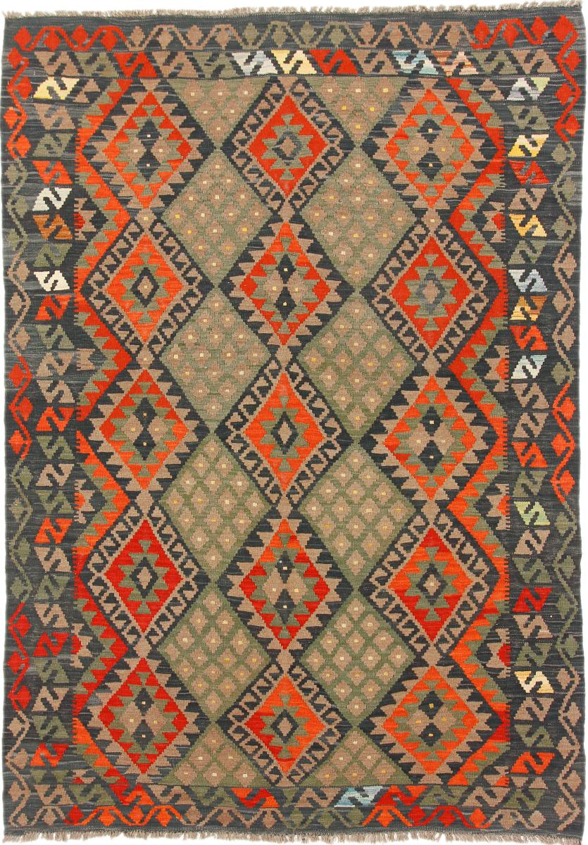 Tapete afegão Kilim Afegão Heritage 253x176 253x176, Tapete persa Tecido à mão