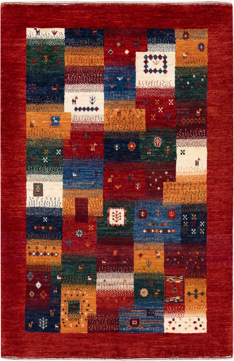 Perzisch tapijt Perzisch Gabbeh Loribaft Nowbaft 136x87 136x87, Perzisch tapijt Handgeknoopte