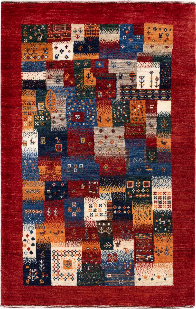 Perzisch tapijt Perzisch Gabbeh Loribaft Nowbaft 131x86 131x86, Perzisch tapijt Handgeknoopte