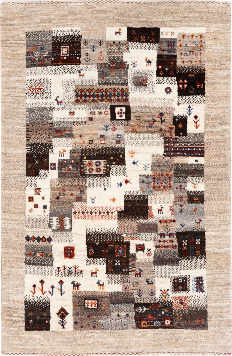 Perzisch tapijt Perzisch Gabbeh Loribaft Nowbaft 129x84 129x84, Perzisch tapijt Handgeknoopte