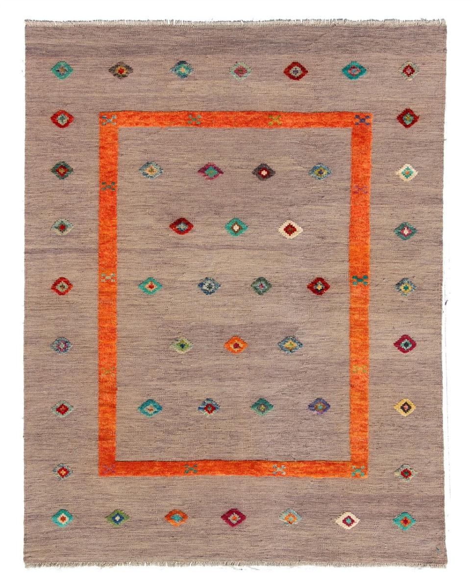 Alfombra afgana Kilim Afghan Nimbaft Edition 201x154 201x154, Alfombra persa Tejido a mano