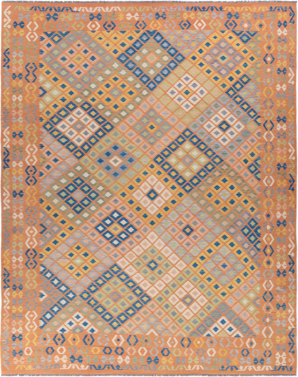 Afgán szőnyeg Kilim Afgán 394x313 394x313, Perzsa szőnyeg Kézzel szőtt