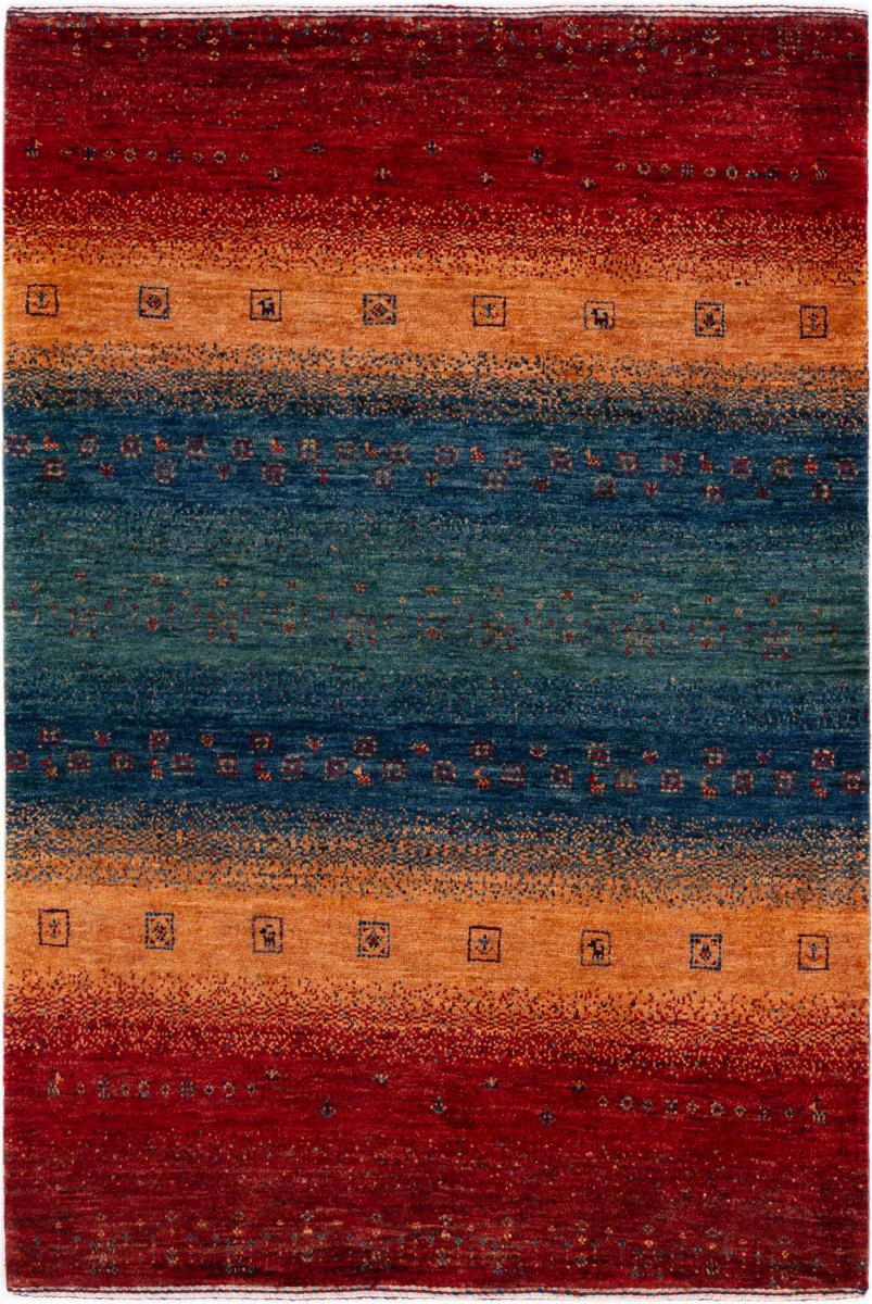 Tapis persan Persan Gabbeh Loribaft Essence 115x79 115x79, Tapis persan Noué à la main