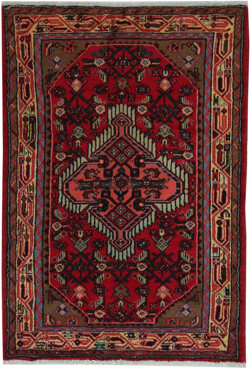 Persisk tæppe Hamadan 119x79 119x79, Persisk tæppe Knyttet i hånden