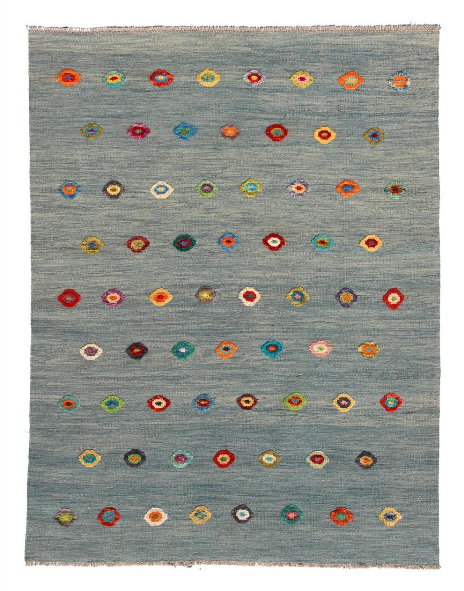 Alfombra afgana Kilim Afghan Nimbaft Edition 199x152 199x152, Alfombra persa Tejido a mano