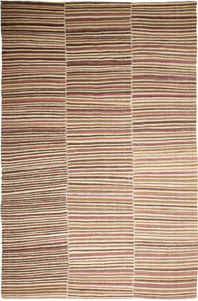 Tapete persa Kilim Fars Mazandaran Antigo 11'5"x7'1" 11'5"x7'1", Tapete persa Tecido à mão