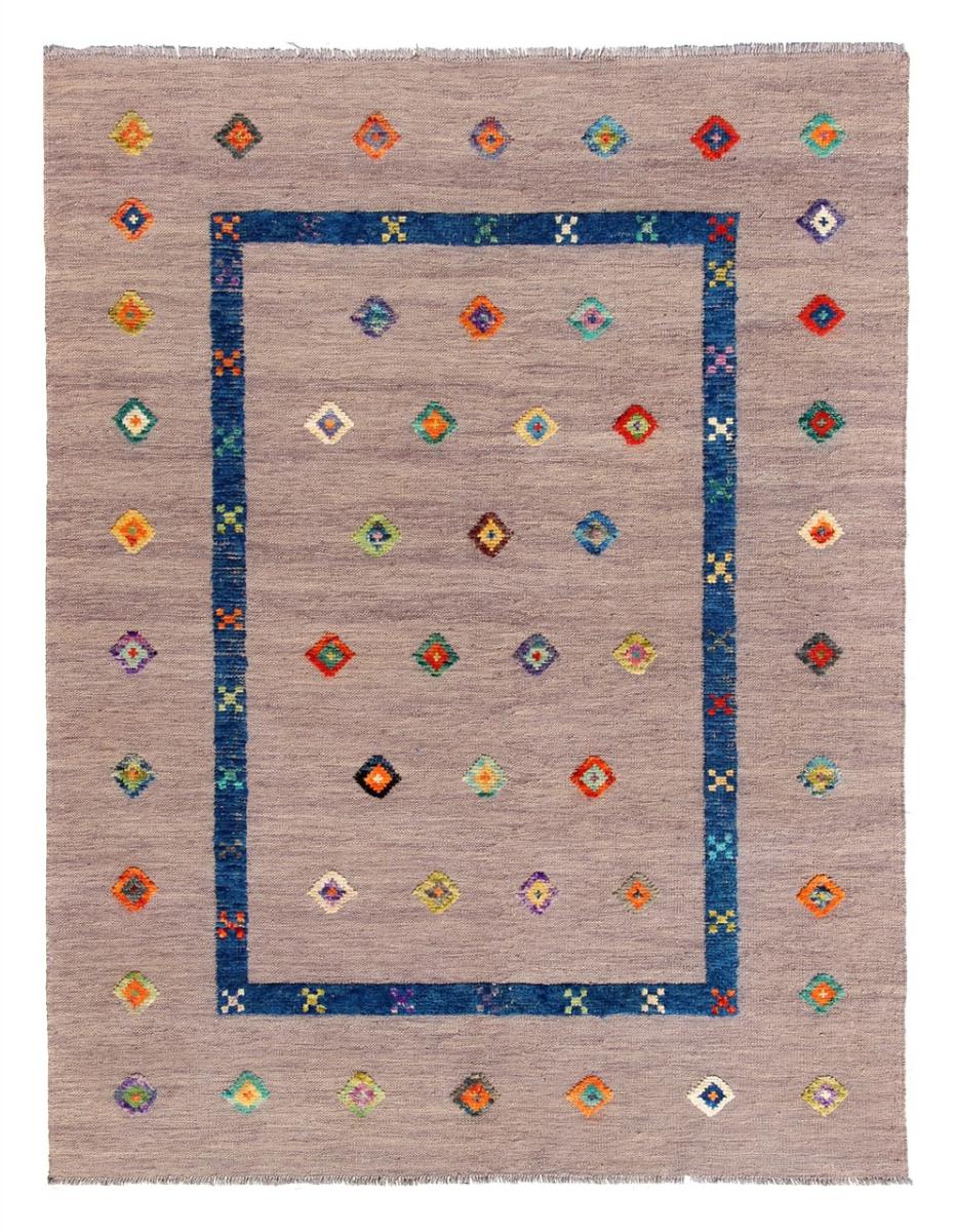 Alfombra afgana Kilim Afghan Nimbaft Edition 200x150 200x150, Alfombra persa Tejido a mano