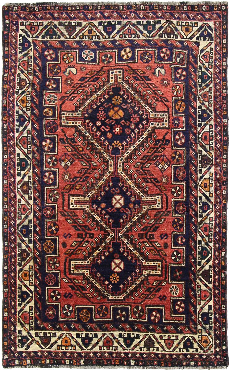 Persisk tæppe Ghashghai 244x149 244x149, Persisk tæppe Knyttet i hånden