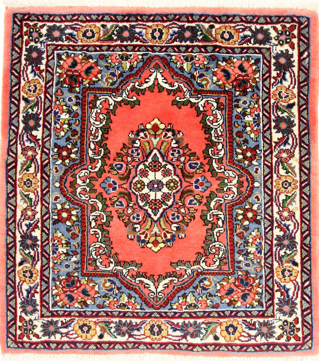 Persian Rug Sarouk 81x75 81x75, Persian Rug Knotted by hand