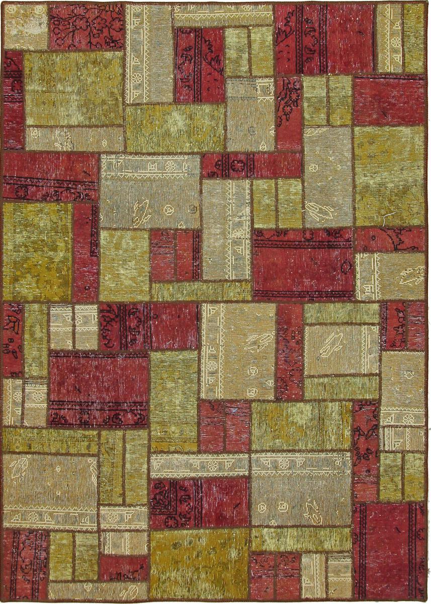 Tapete persa Patchwork 241x173 241x173, Tapete persa Atado à mão