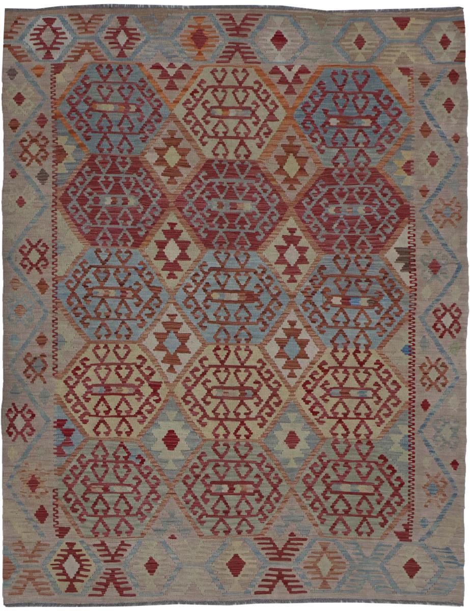 Afghansk teppe Kelim Afghan 241x186 241x186, Persisk teppe Håndvevd