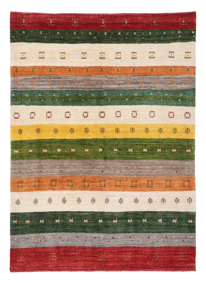 Persian rug Persian Gabbeh Loribaft 8'2"x5'11" 8'2"x5'11", Persian rug Hand-knotted