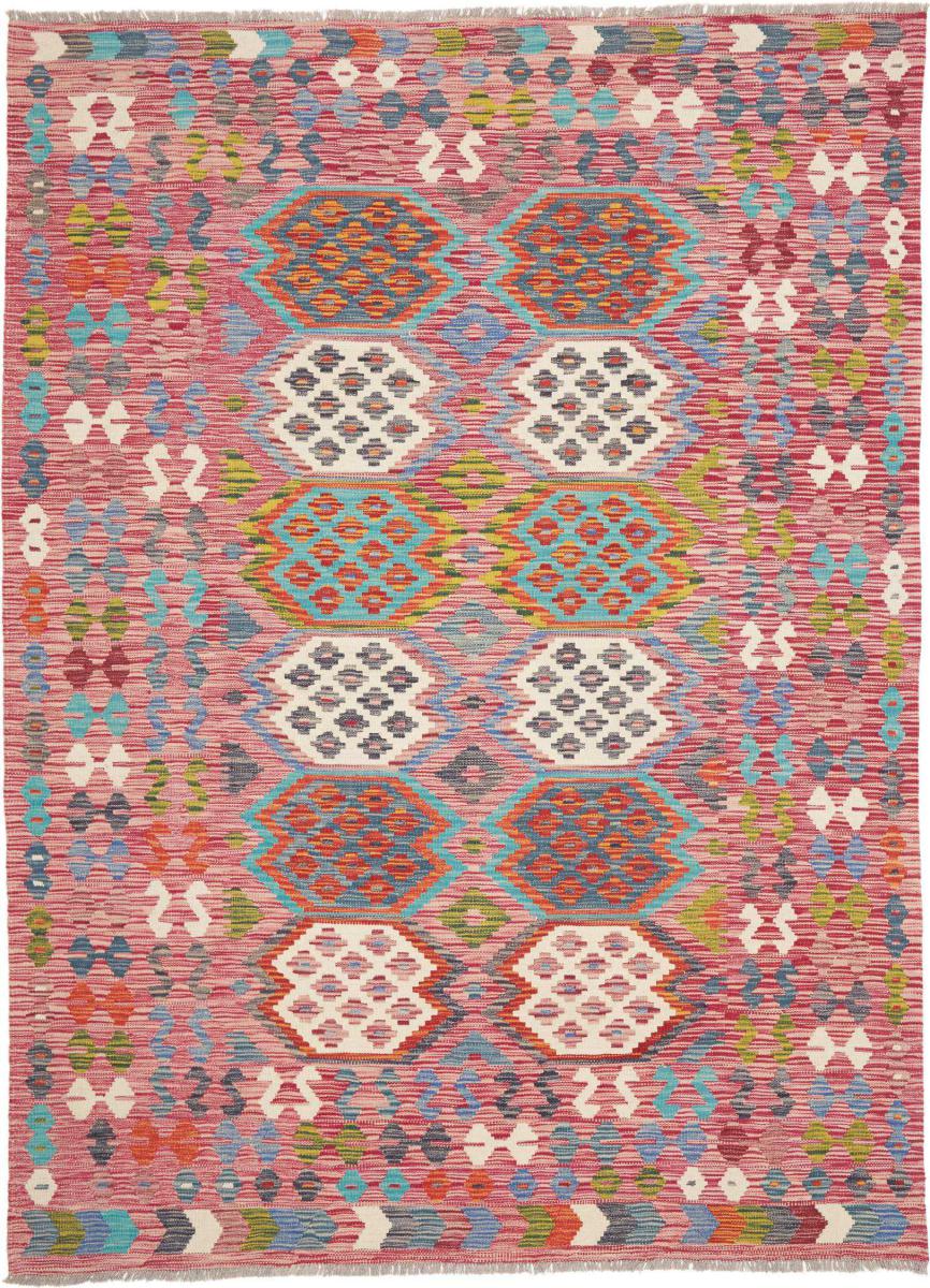 Afghansk teppe Kelim Afghan 252x185 252x185, Persisk teppe Håndvevd