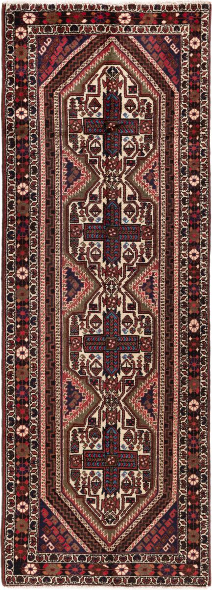 Perzisch tapijt Afshar 230x100 230x100, Perzisch tapijt Handgeknoopte