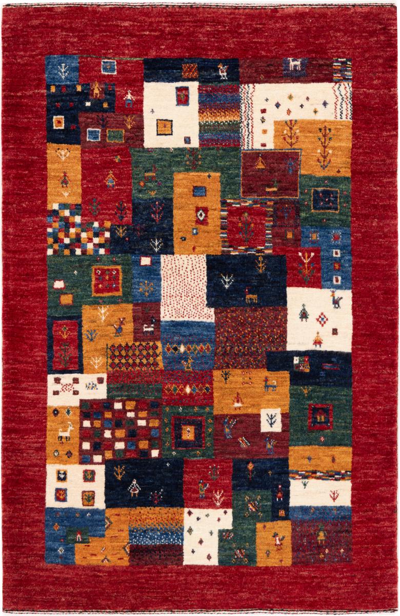 Perzisch tapijt Perzisch Gabbeh Loribaft Nowbaft 128x83 128x83, Perzisch tapijt Handgeknoopte