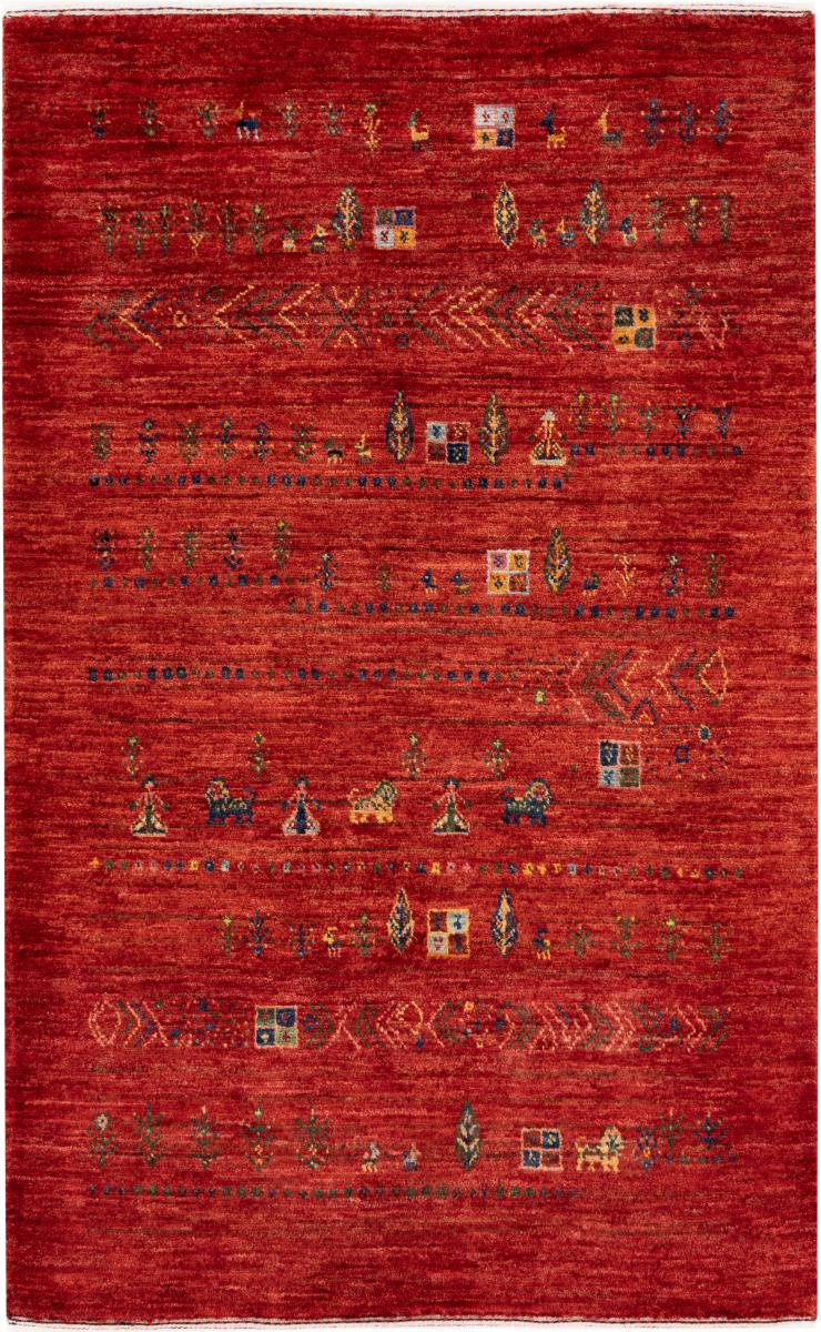 Perzisch tapijt Perzisch Gabbeh Loribaft Nowbaft 134x85 134x85, Perzisch tapijt Handgeknoopte