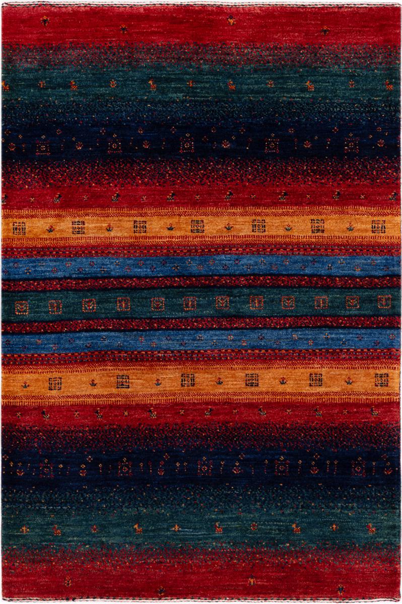 Tapis persan Persan Gabbeh Loribaft Essence 119x79 119x79, Tapis persan Noué à la main