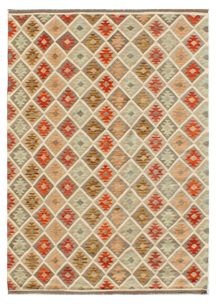 Afghan rug Kilim Afghan Heritage 10'2"x6'6" 10'2"x6'6", Persian Rug Woven by hand