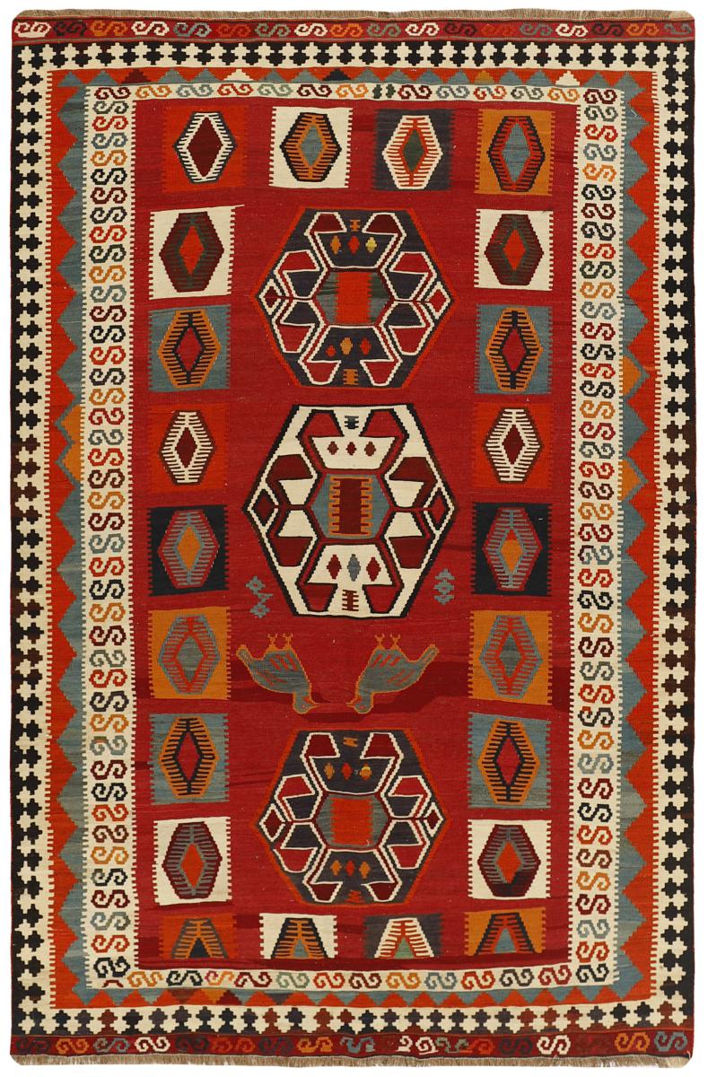 Persian Rug Kilim Fars 247x162 247x162, Persian Rug Woven by hand