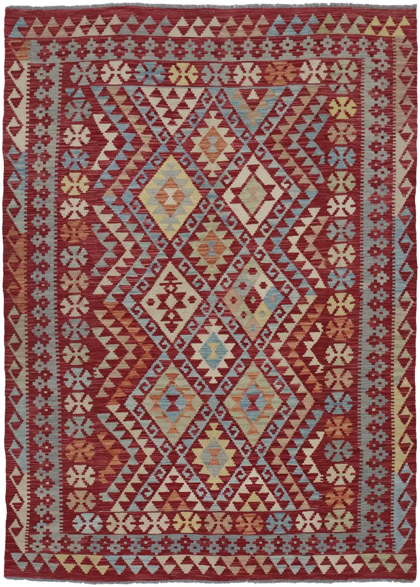 Afgański dywan Kilim Afghan 236x175 236x175, Dywan perski Ręcznie tkany
