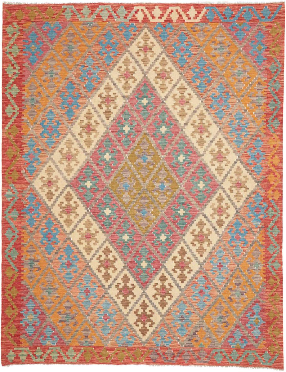 Tapis afghan Kilim Afghan 239x190 239x190, Tapis persan Tissé à la main