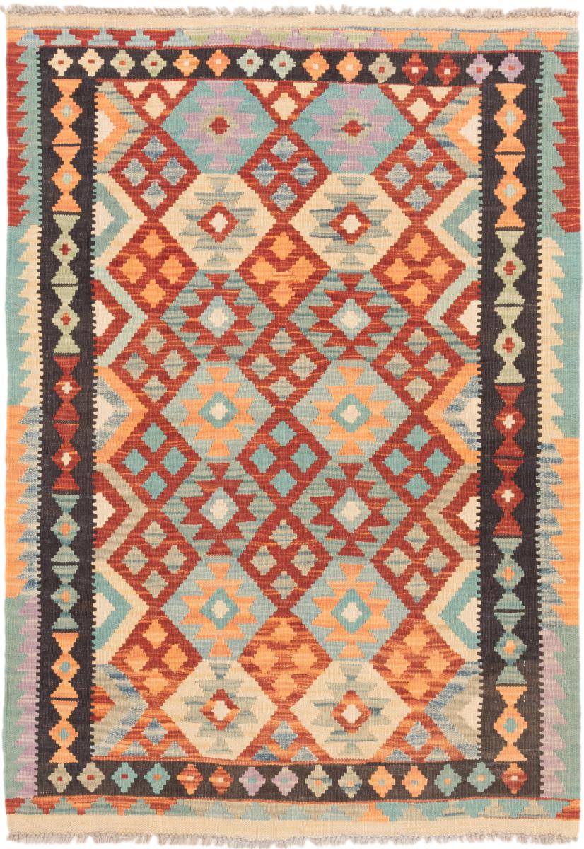 Tapete afegão Kilim Afegão 153x106 153x106, Tapete persa Tecido à mão