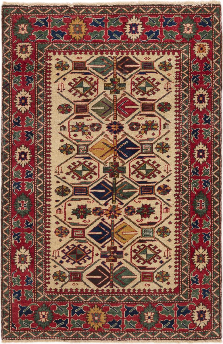 Russian rug Kazak Old 140x94 140x94, Persian Rug Knotted by hand