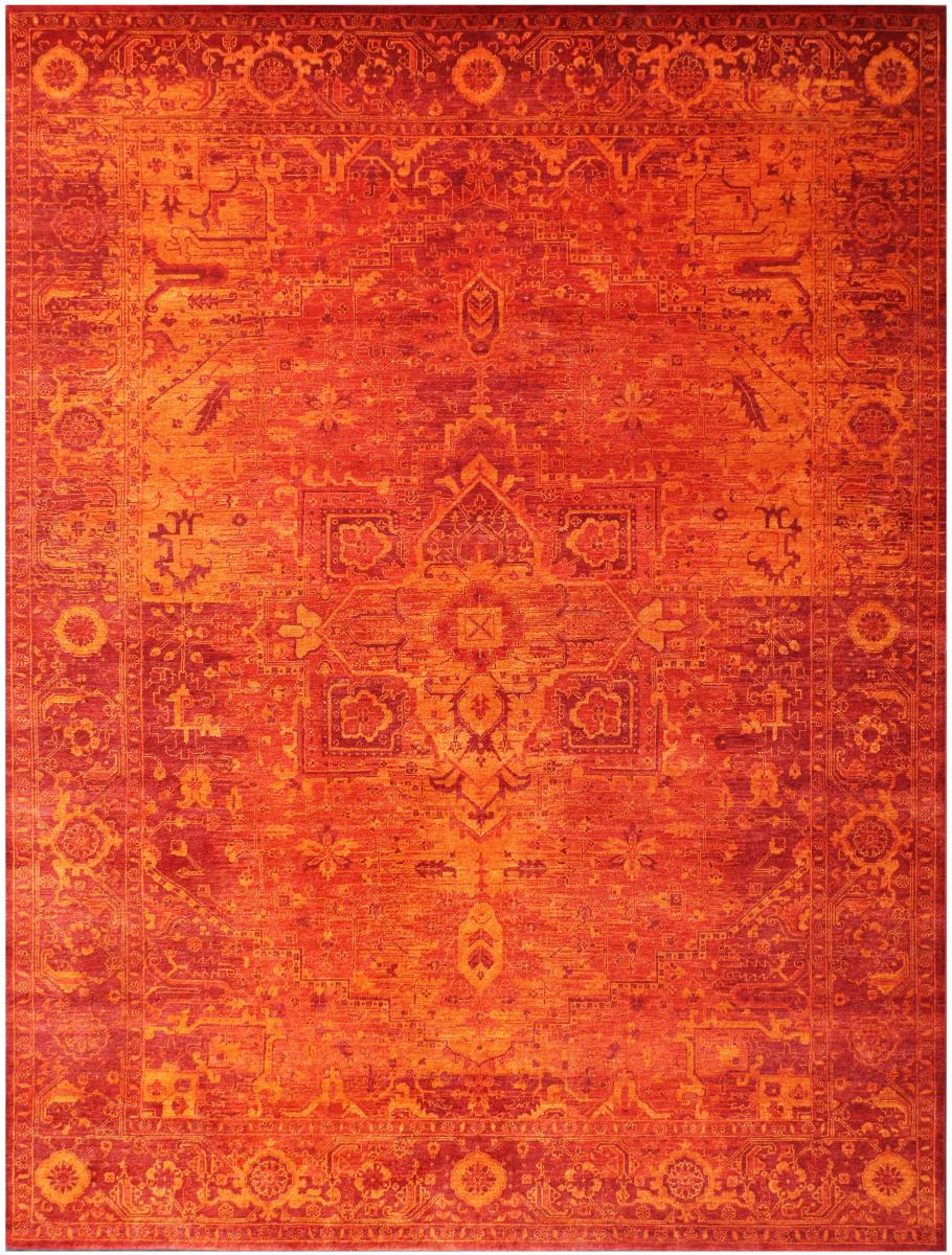 Indischer Teppich Sadraa 427x305 427x305, Perserteppich Handgeknüpft