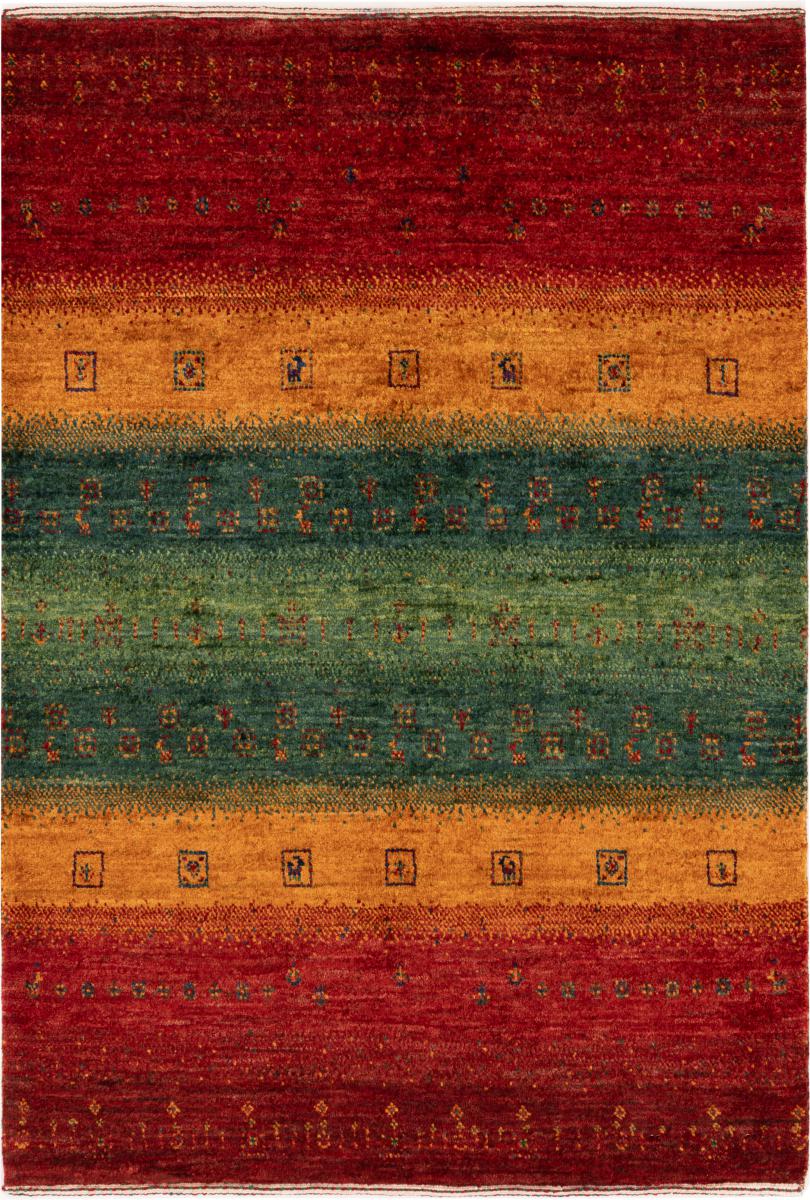 Perzisch tapijt Perzisch Gabbeh Loribaft Nowbaft 127x82 127x82, Perzisch tapijt Handgeknoopte