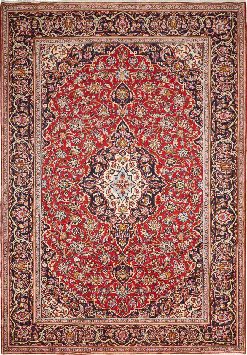 Perzsa szőnyeg Kashan 10'1"x7'0" 10'1"x7'0", Perzsa szőnyeg Kézzel csomózva