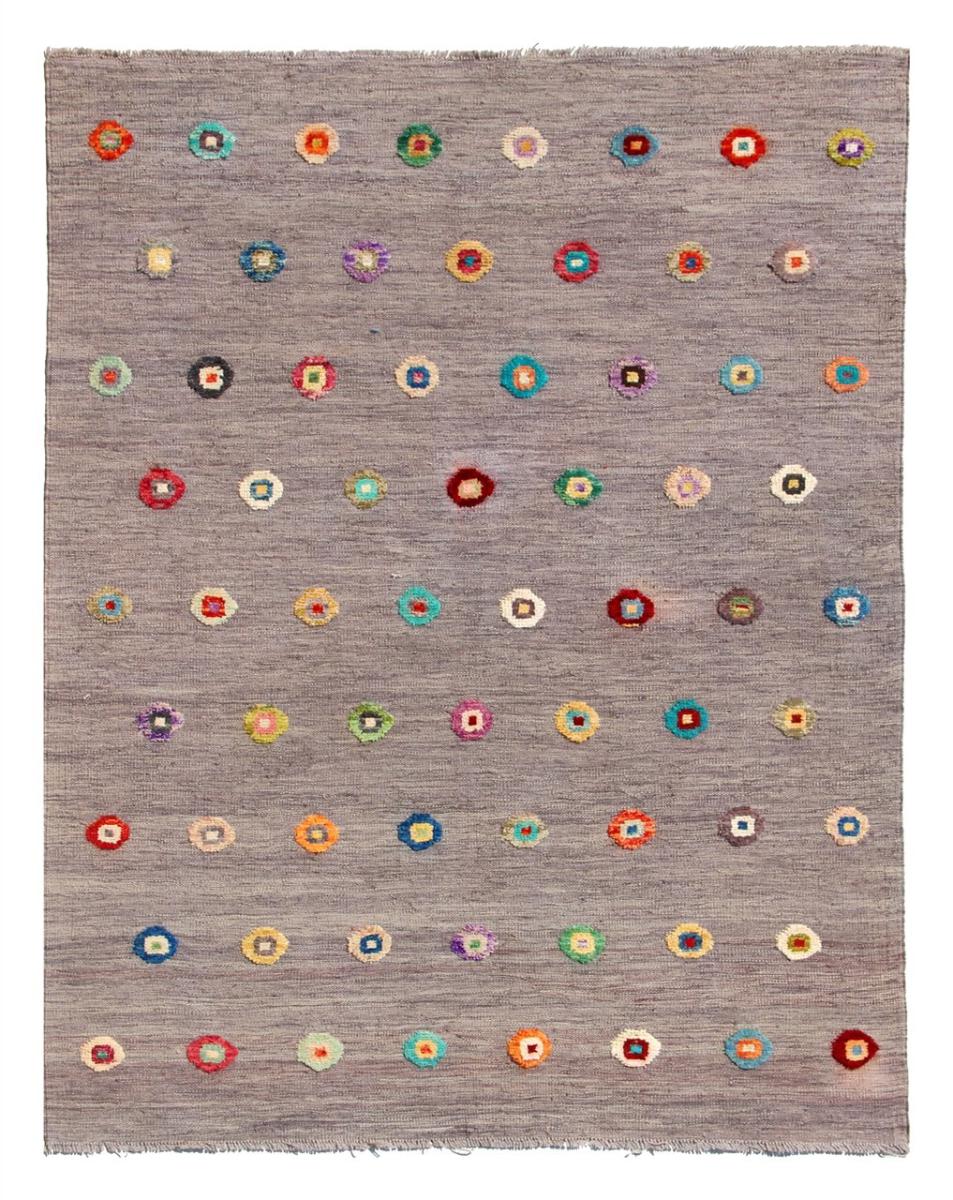 Alfombra afgana Kilim Afghan Nimbaft Edition 191x149 191x149, Alfombra persa Tejido a mano