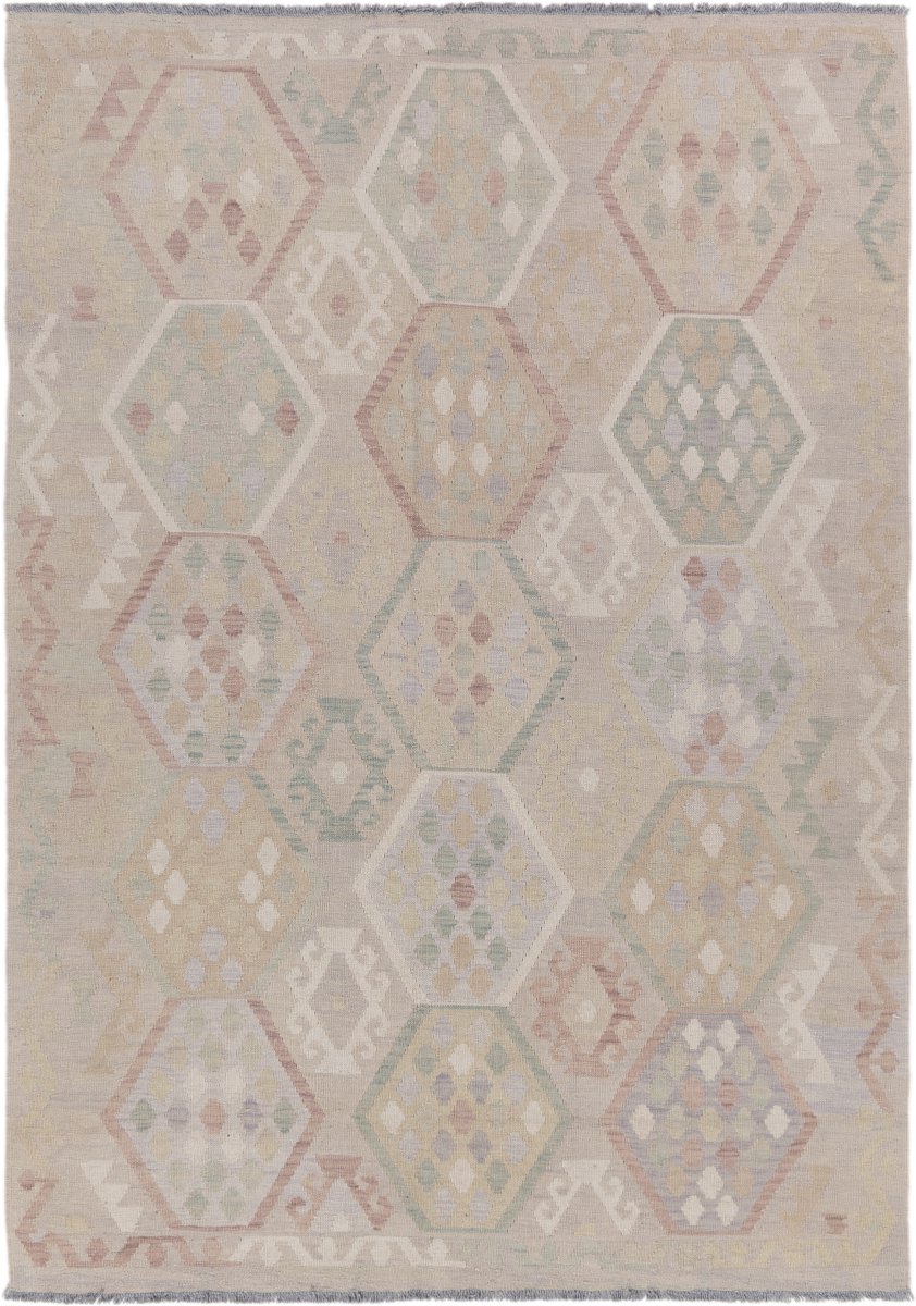 Covor afgan Chilim Afghan 238x168 238x168, Covor persan Țesut manual