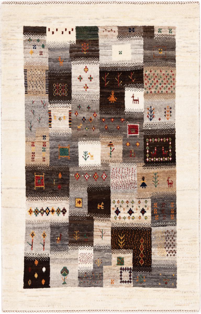 Perzisch tapijt Perzisch Gabbeh Loribaft Nowbaft 132x87 132x87, Perzisch tapijt Handgeknoopte