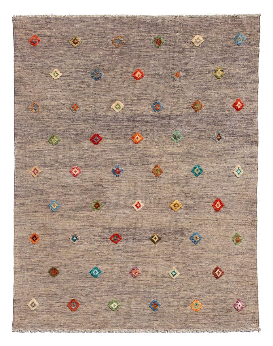 Alfombra afgana Kilim Afghan Nimbaft Edition 200x155 200x155, Alfombra persa Tejido a mano